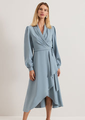 Phillippa Wrap Dress - Eau De Nil