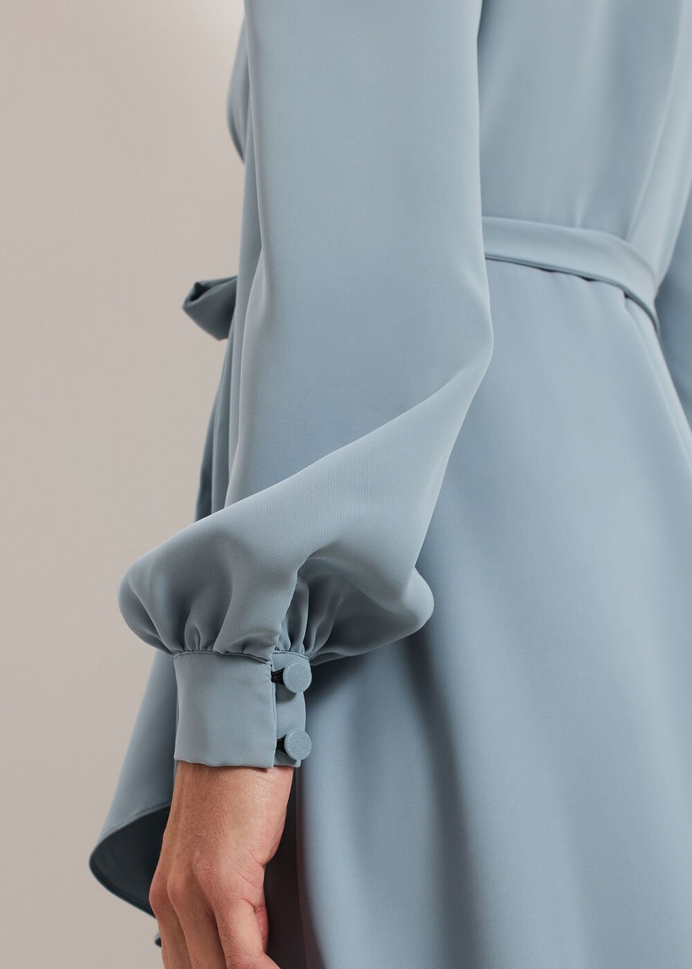 Phillippa Wrap Dress - Eau De Nil
