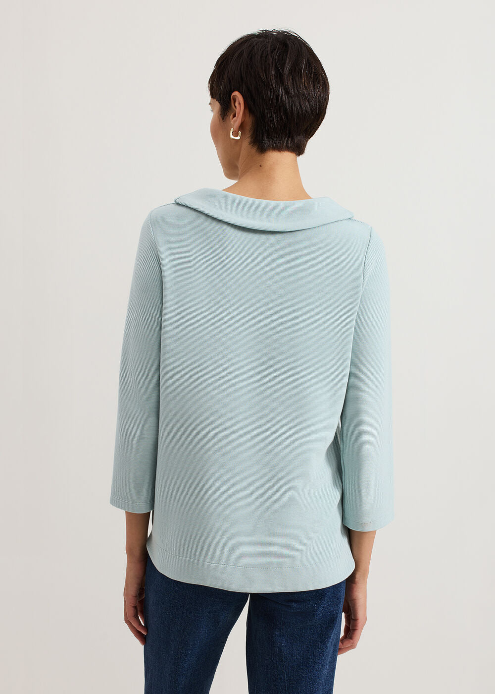 Remy Textured Top - Eau De Nil