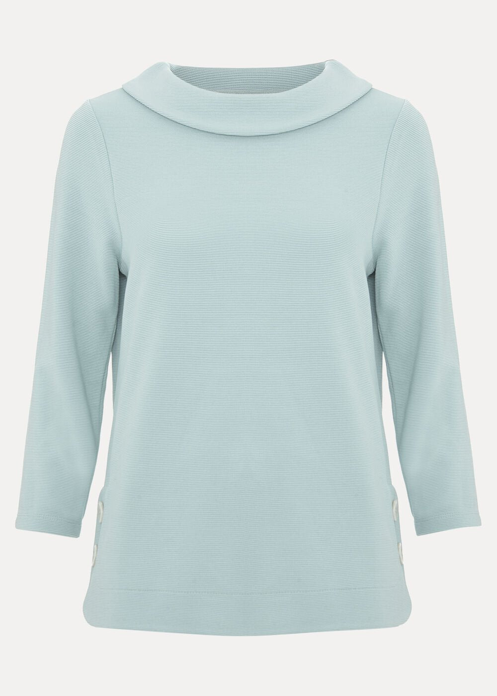 Remy Textured Top - Eau De Nil