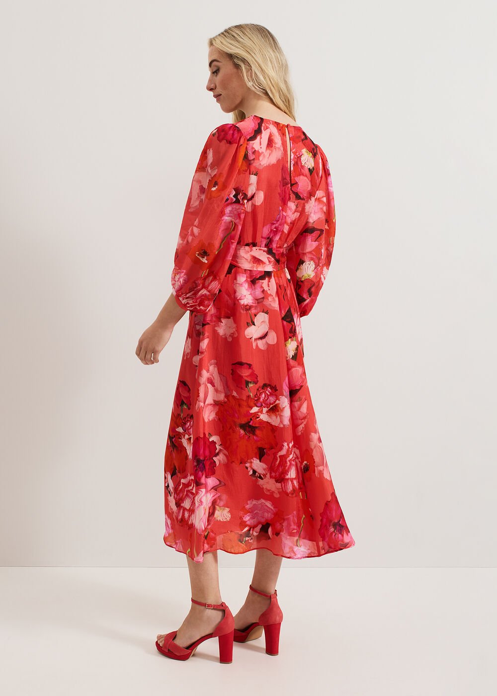 Federica Midi Dress - Pink