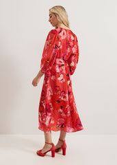 Federica Midi Dress - Pink