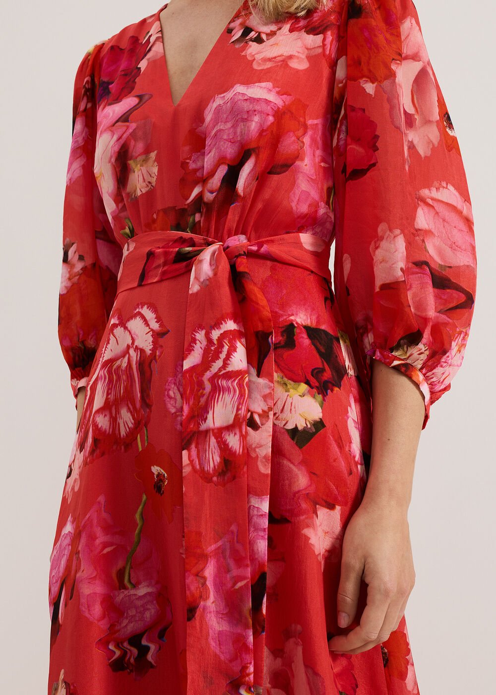 Federica Midi Dress - Pink