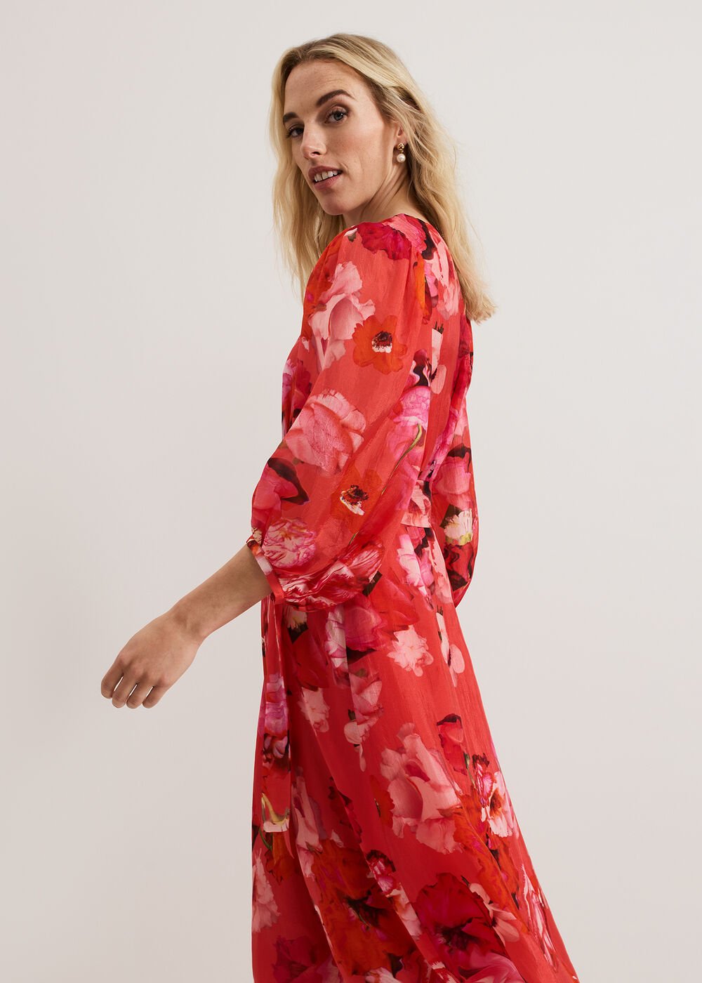 Federica Midi Dress - Pink