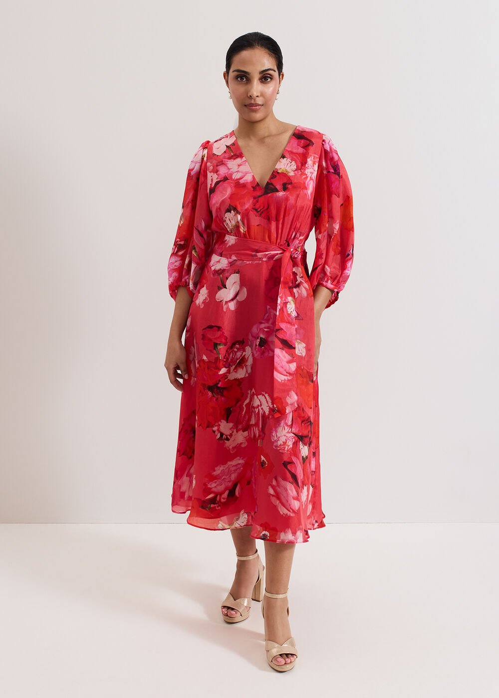 Petite Federica Dress - Pink