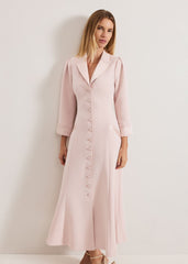 Paloma Tux Dress - Cameo Pink