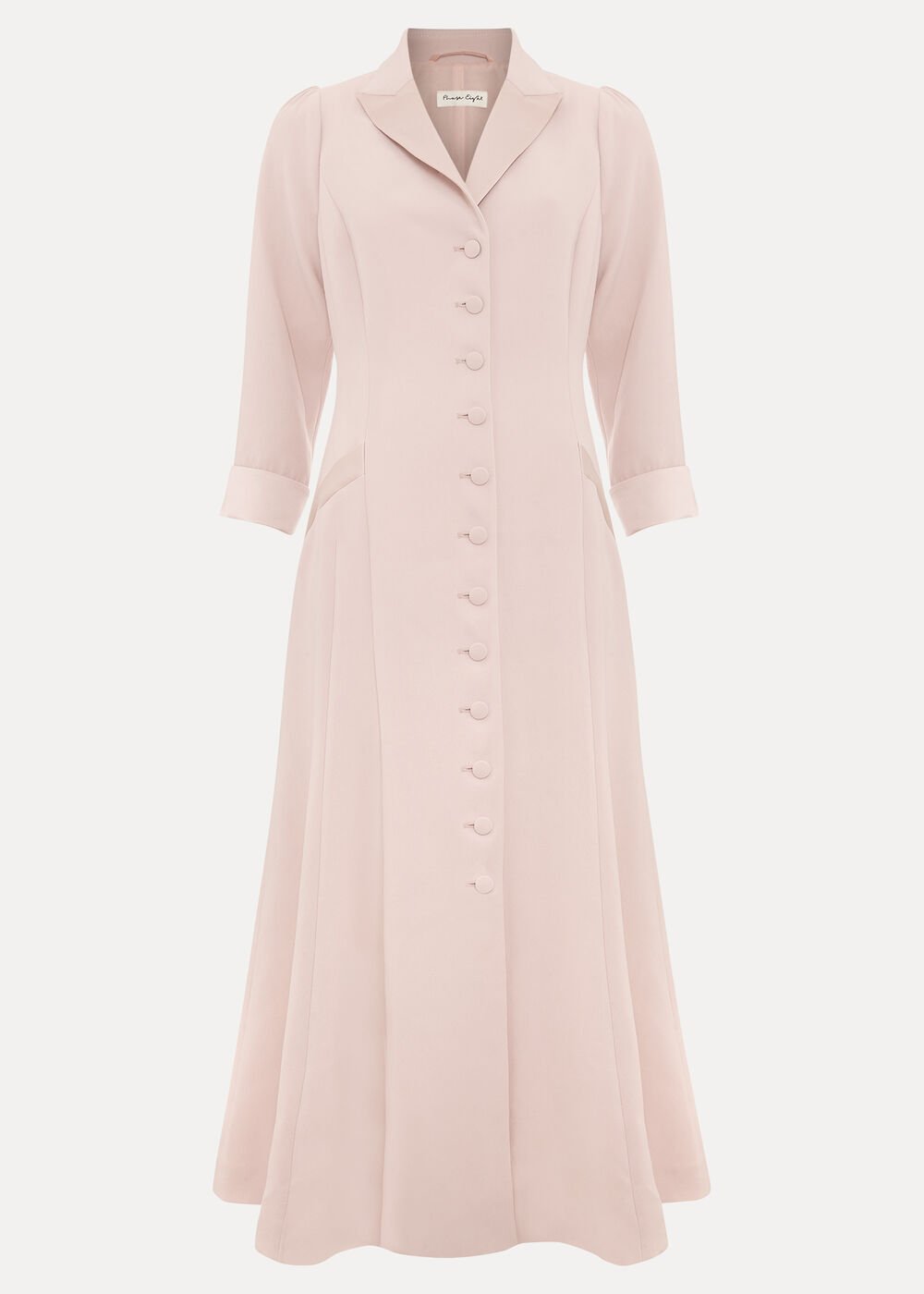 Paloma Tux Dress - Cameo Pink