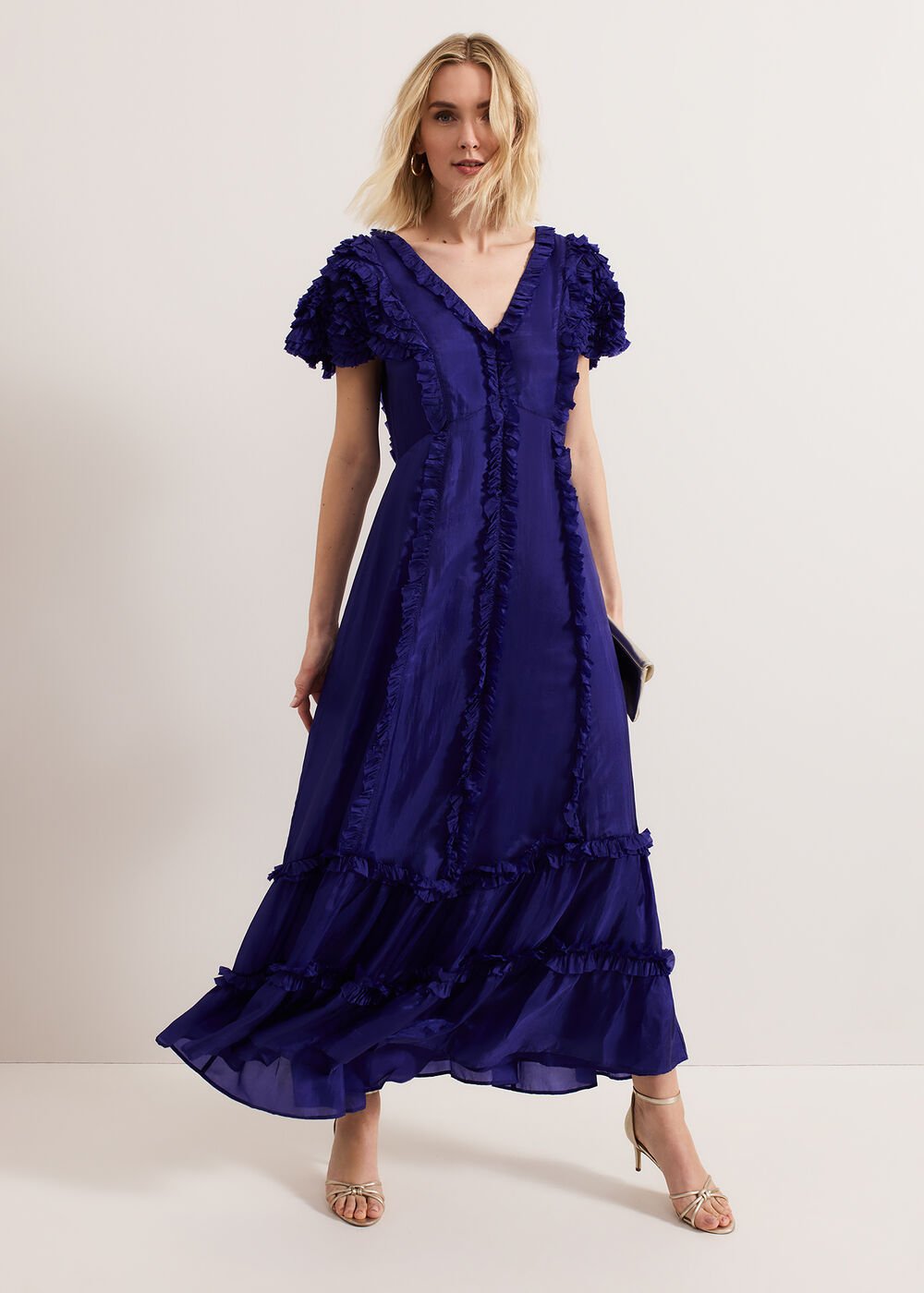 Mary Kate Maxi Dress - Purple