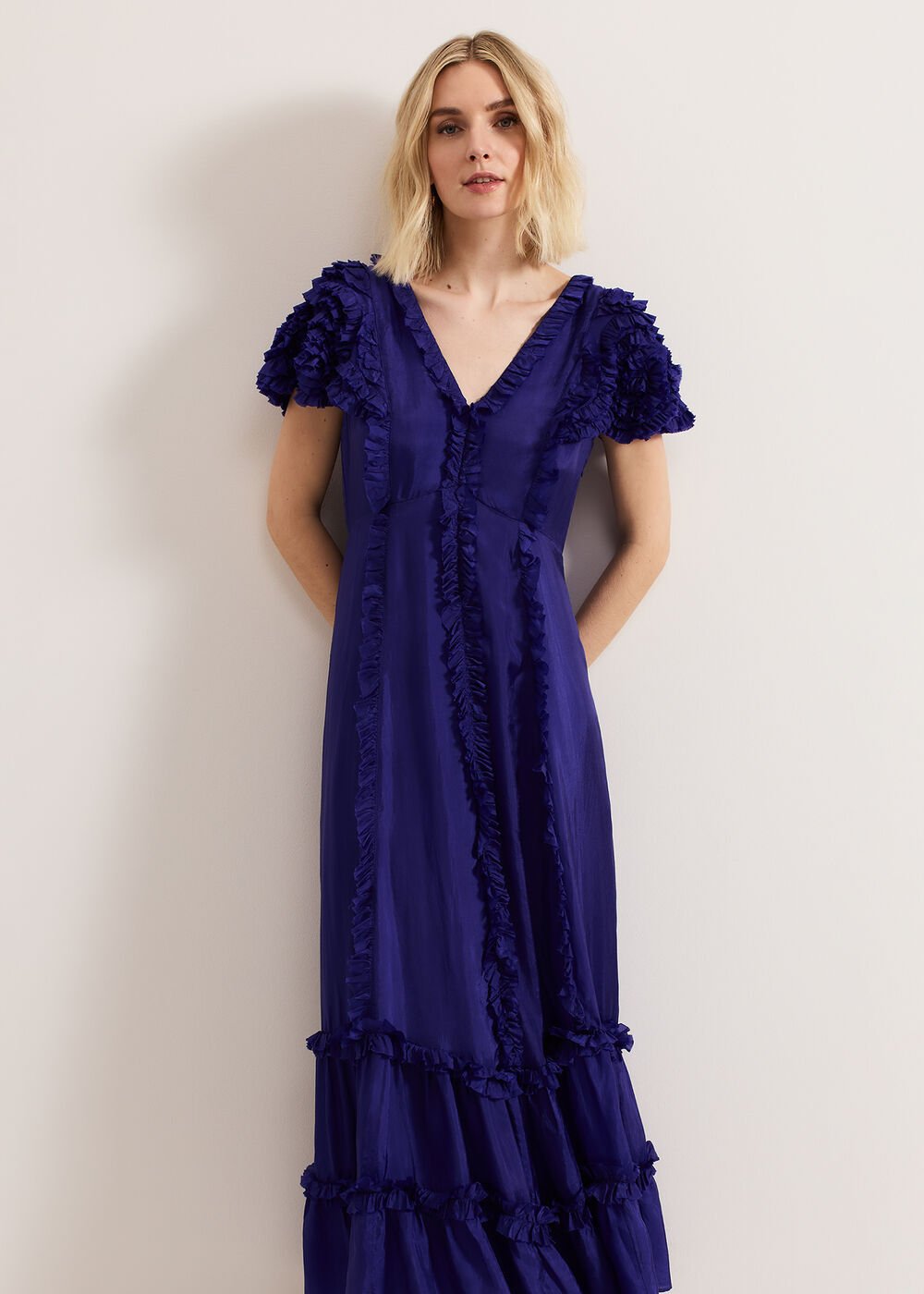 Mary Kate Maxi Dress - Purple