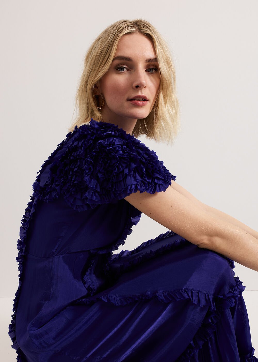 Mary Kate Maxi Dress - Purple