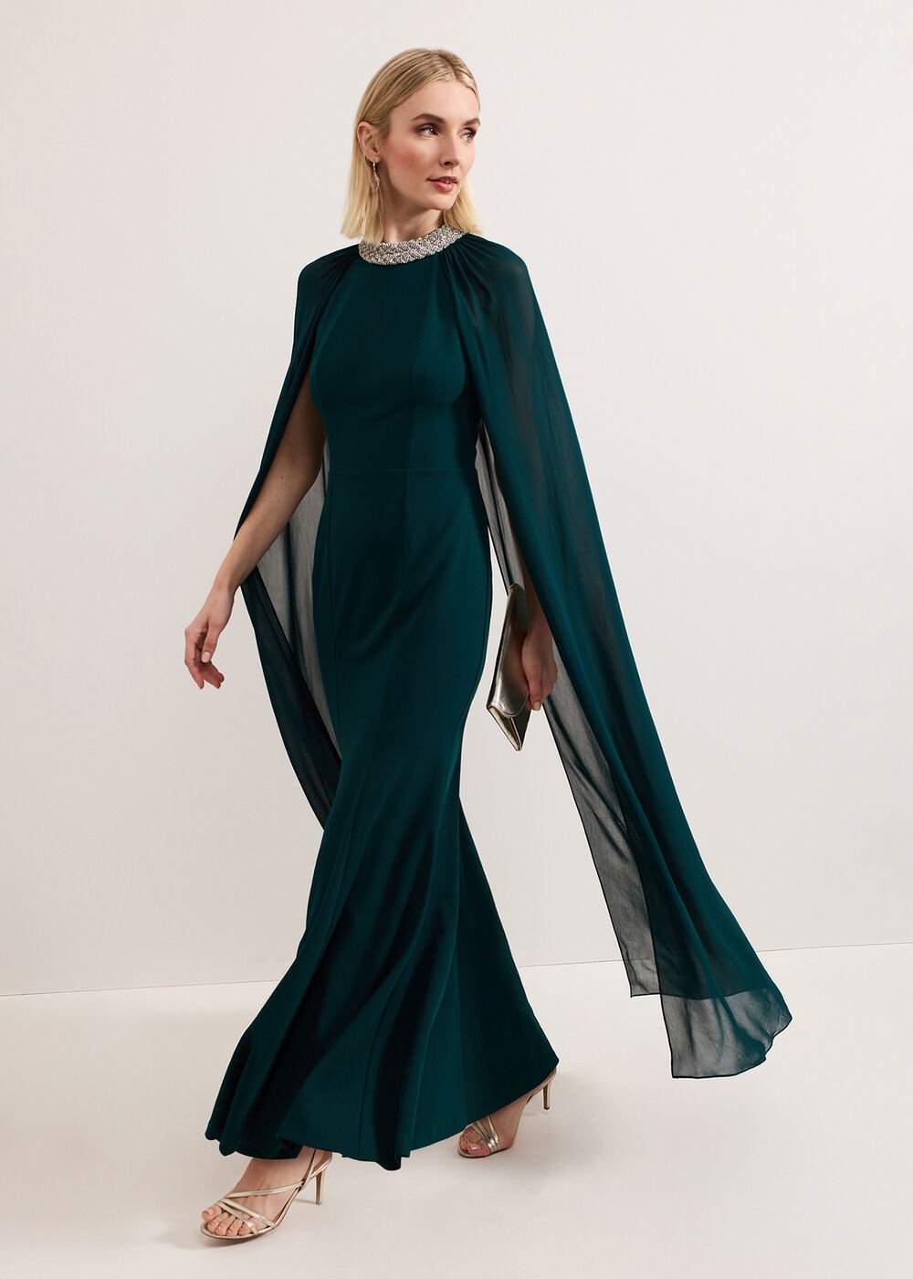 Bridie Maxi Dress - Dark Green