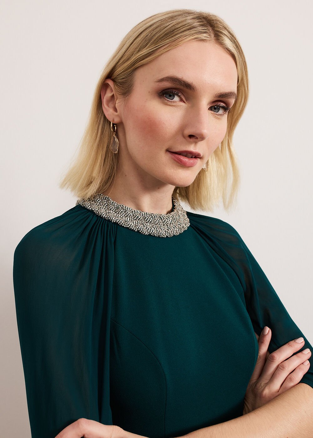 Bridie Maxi Dress - Dark Green