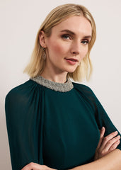 Bridie Maxi Dress - Dark Green