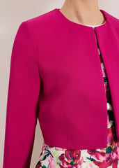 Phoebe Crop Jacket - Pink