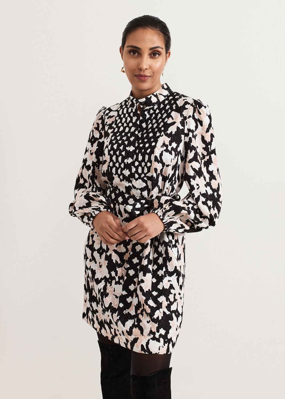 Petite Dolly Dress - Black