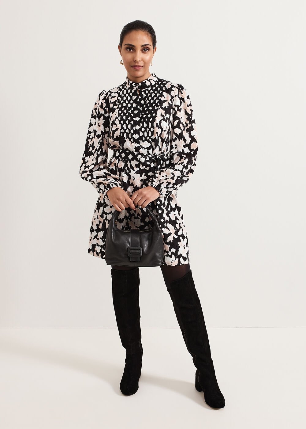 Petite Dolly Dress - Black