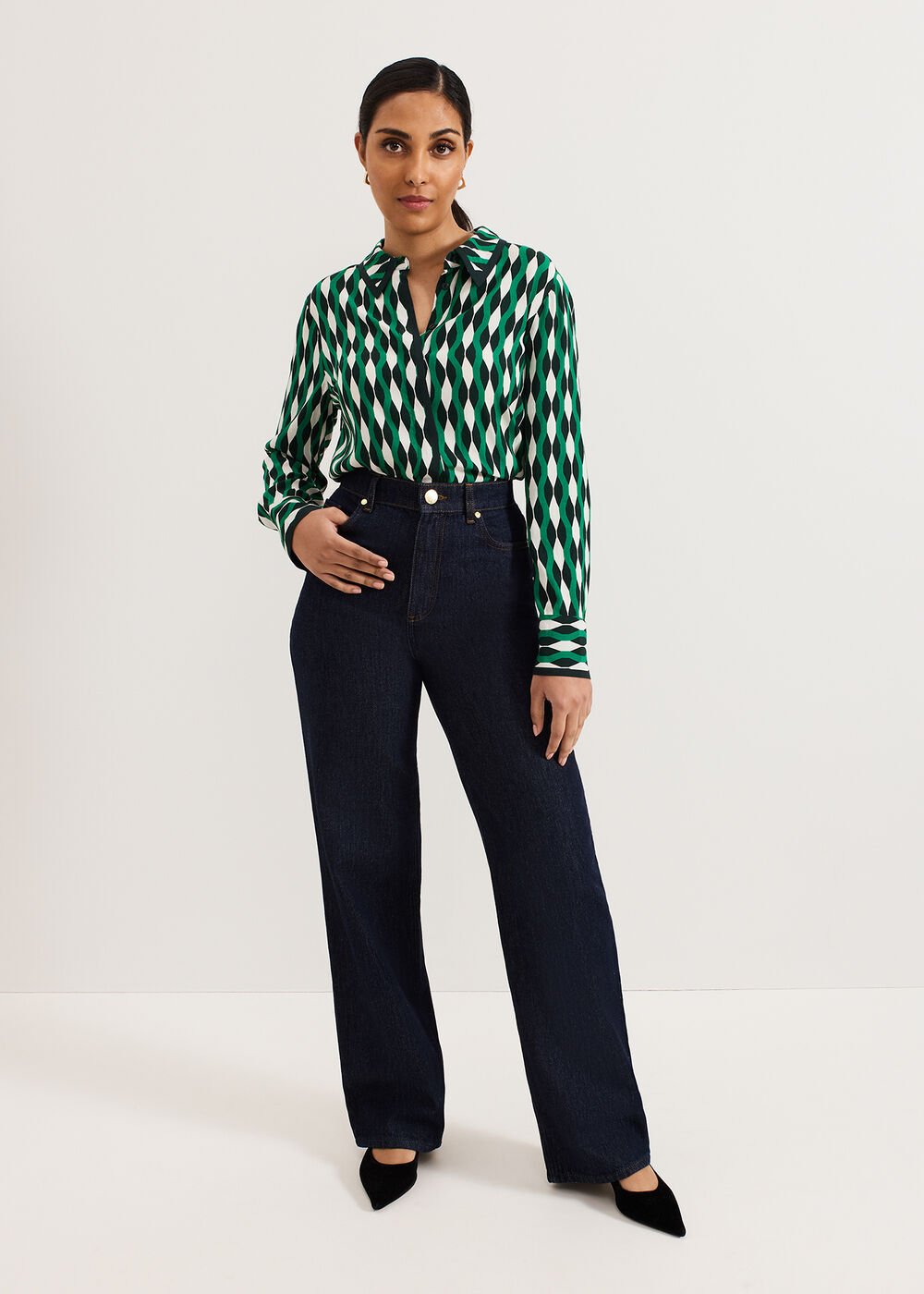 Frankie Petite Jean - Dark Wash