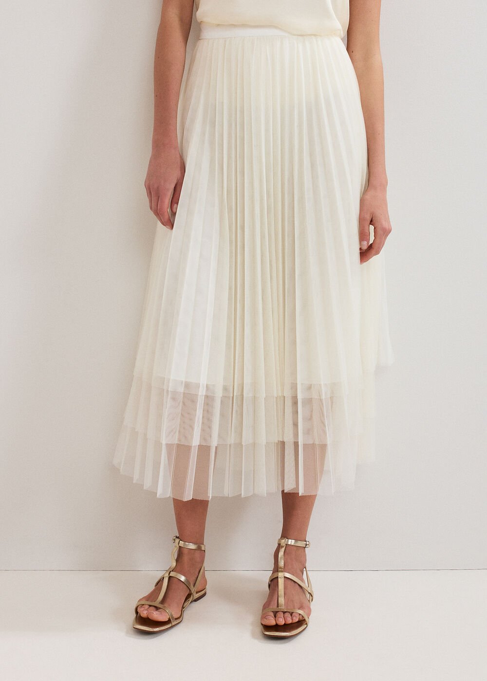 Lila Tulle Skirt - Ivory