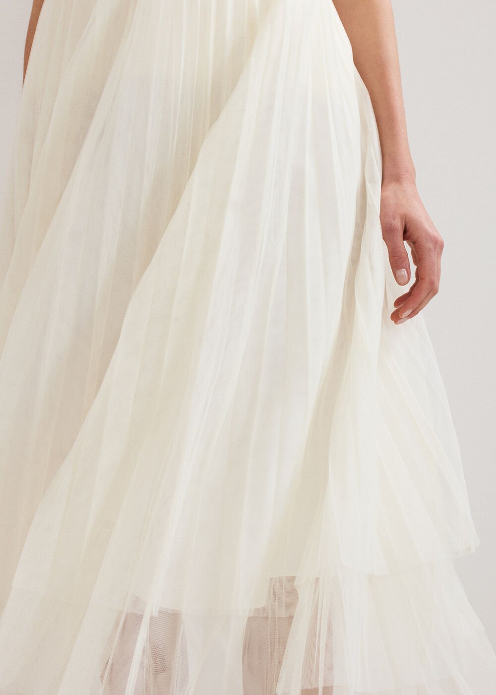 Lila Tulle Skirt - Ivory