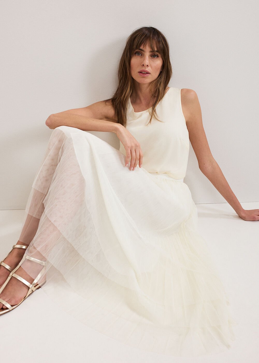 Lila Tulle Skirt - Ivory