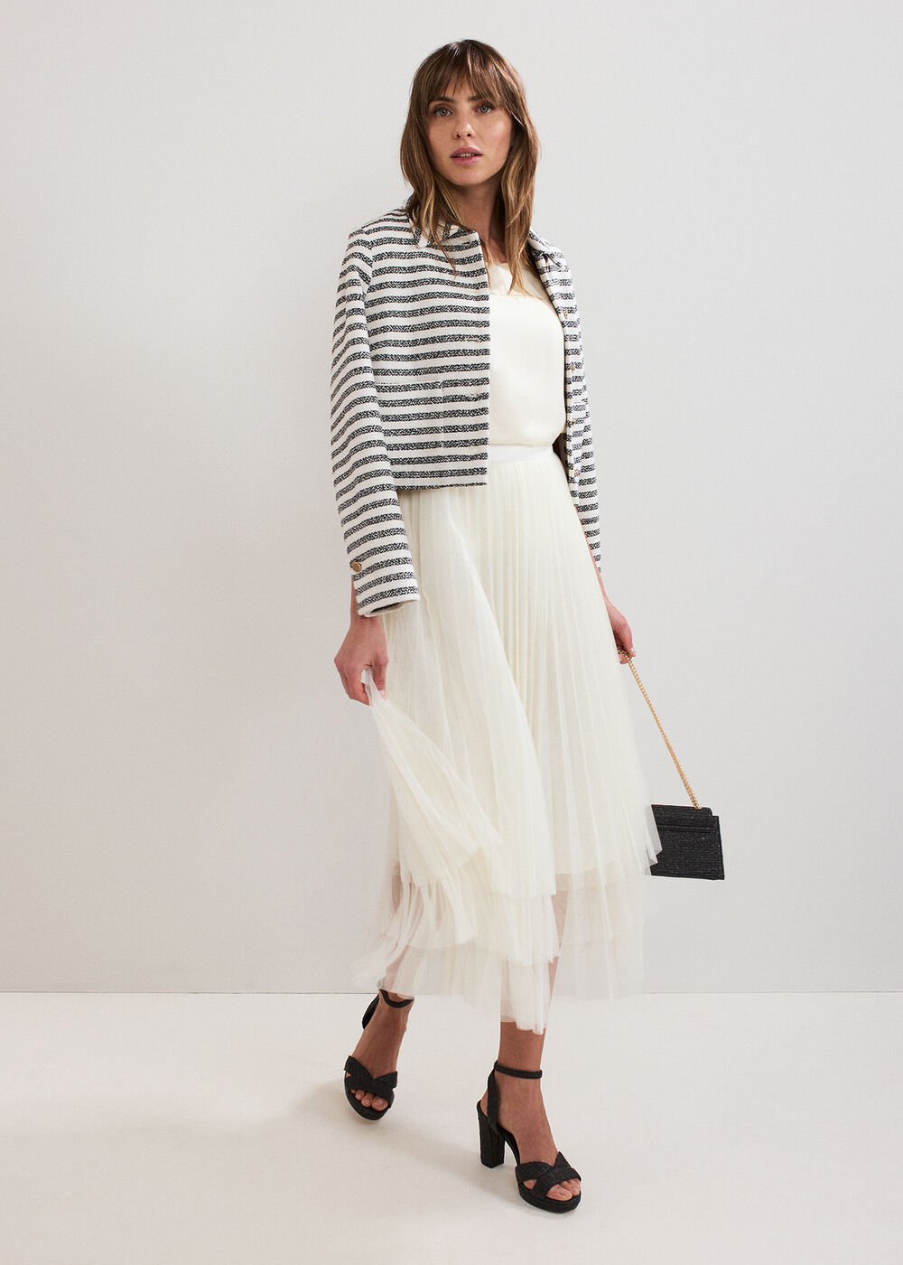 Lila Tulle Skirt - Ivory