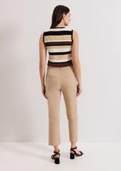 Lindsey Cropped Jean - Camel