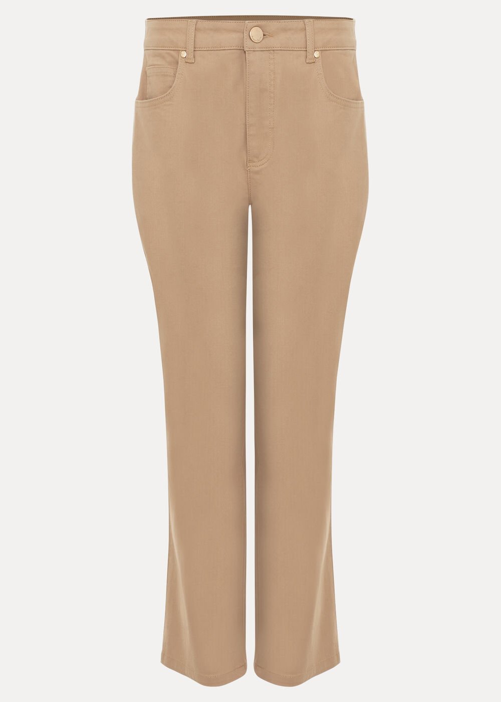 Lindsey Cropped Jean - Camel