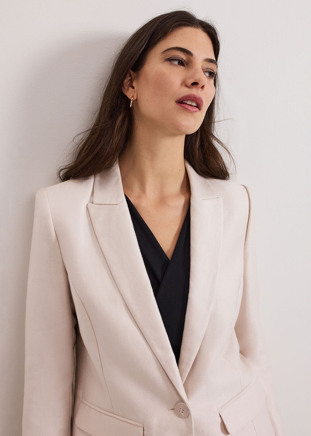 Amble Sheen Blazer - Neutral