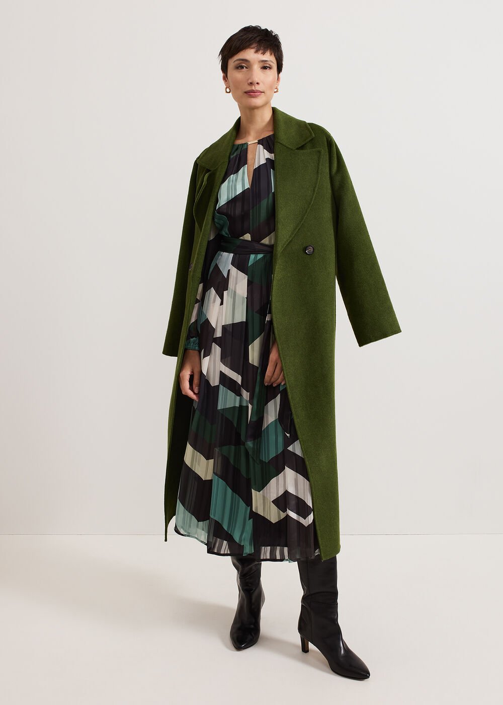 Francesca Midi Dress - Multi-Coloured