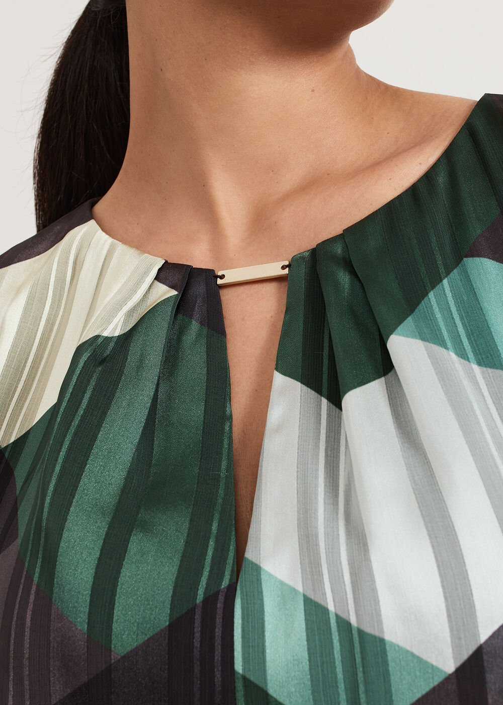 Petite Francesca Midi Dress - Multi-Coloured
