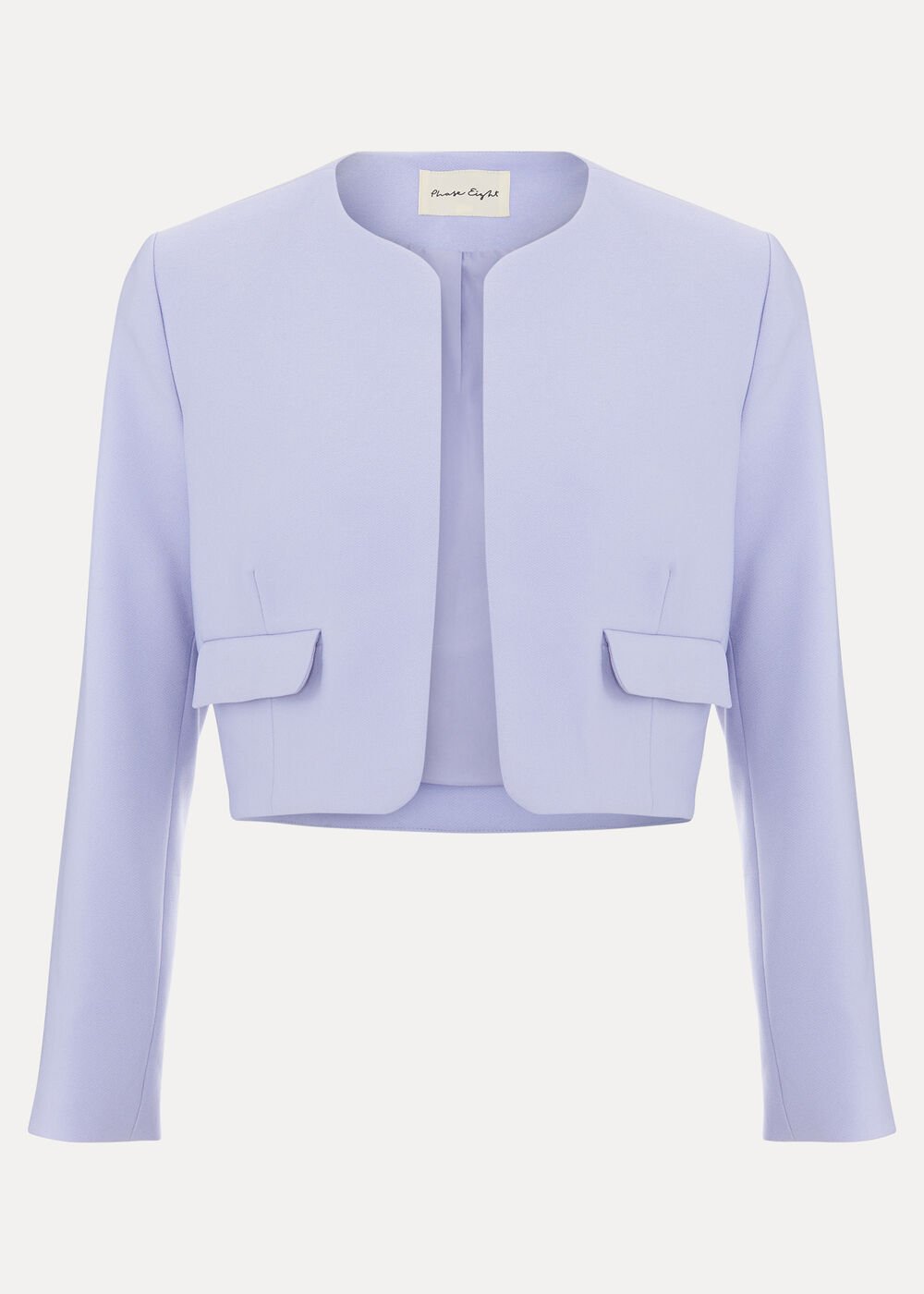 Emma Pocket Jacket - Pale Blue