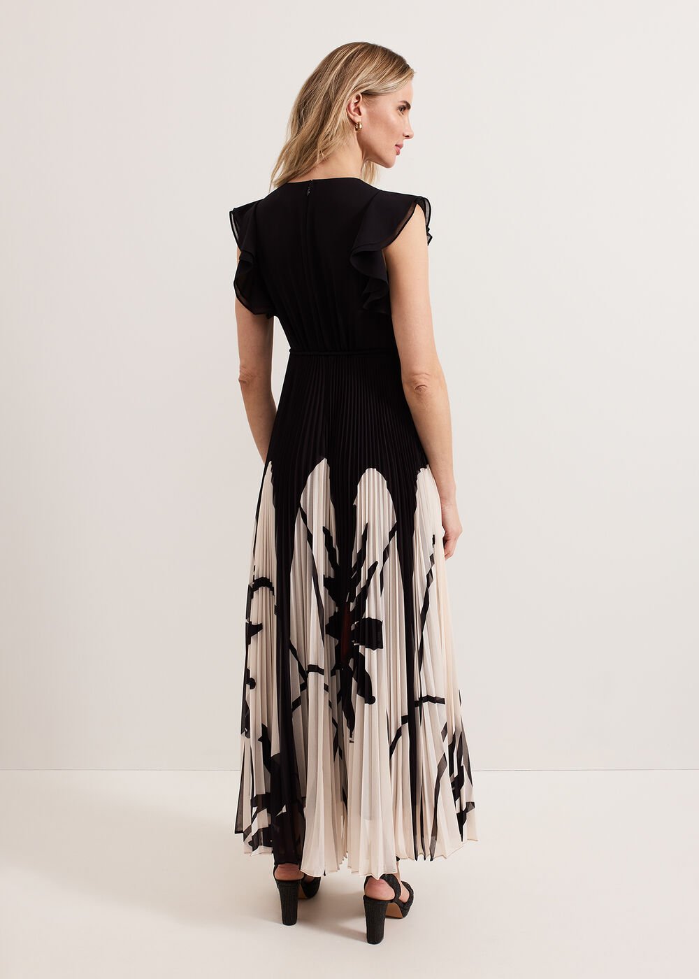 Uma Maxi Dress - Black Multi