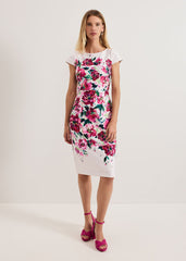 Dannas Scuba Dress - Multi