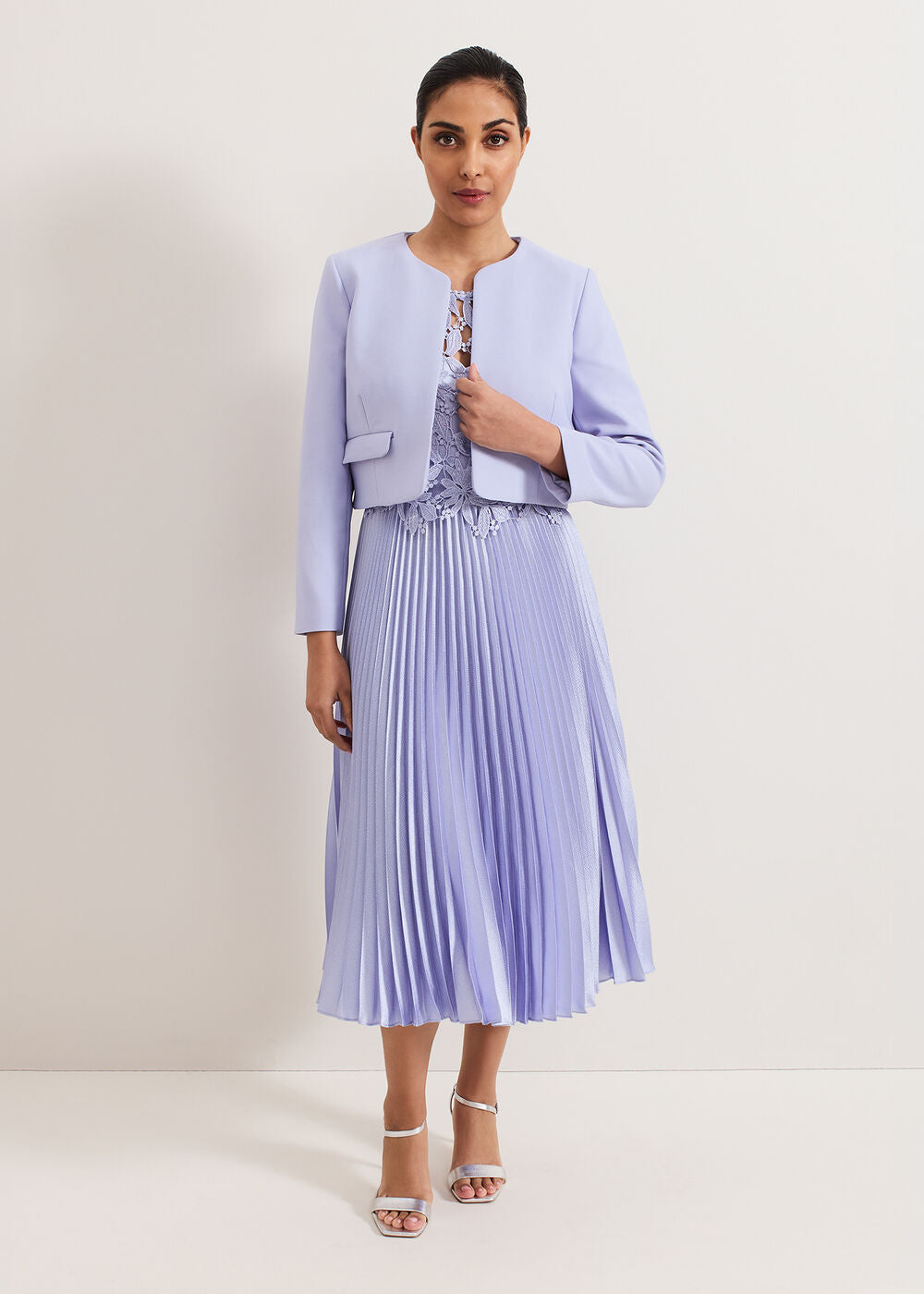 Petite Emma Jacket - Pale Blue