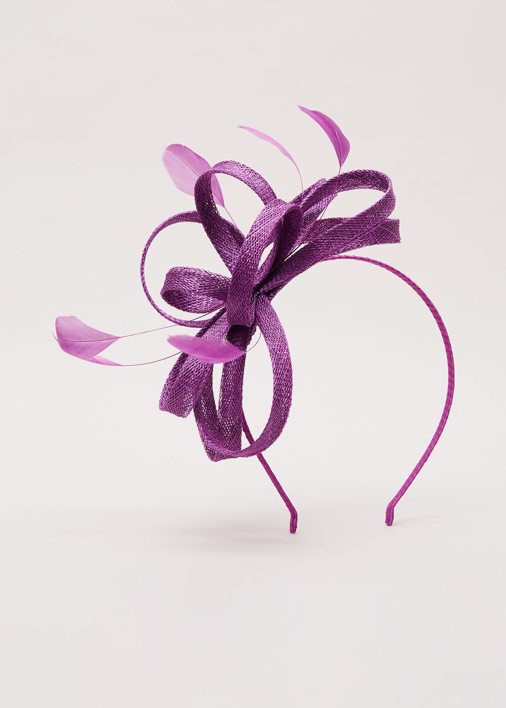 Bow Headband - Purple