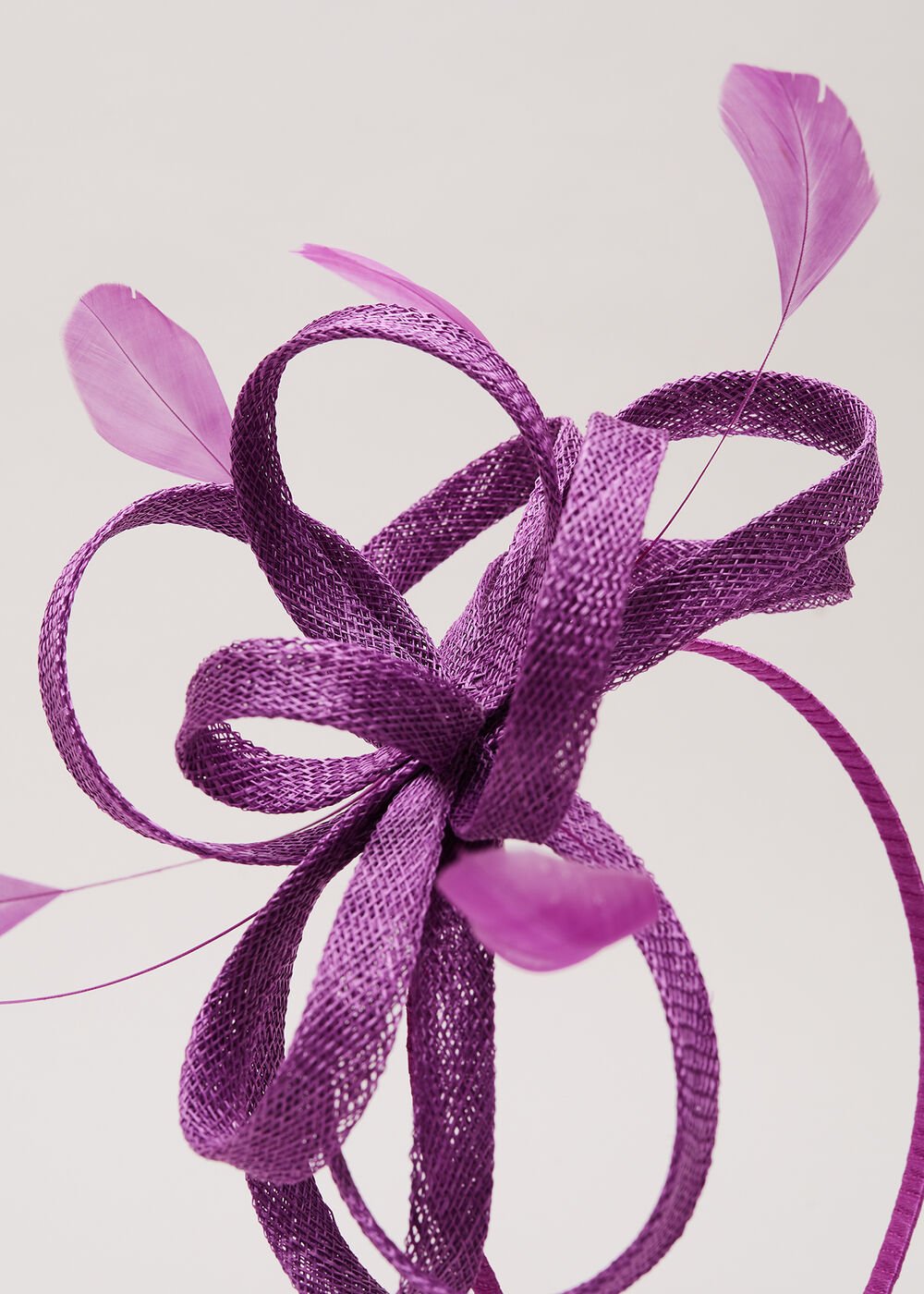 Bow Headband - Purple
