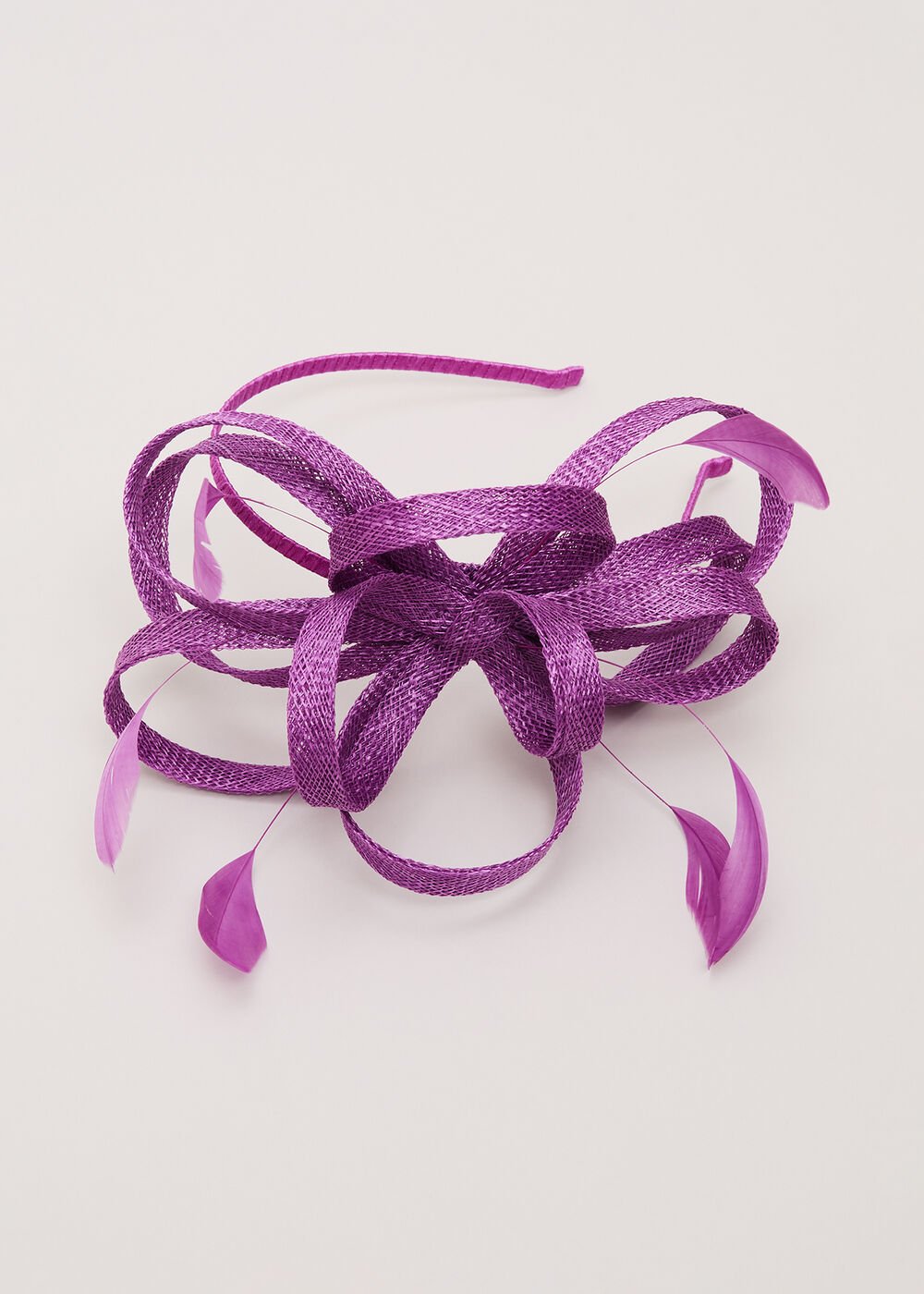 Bow Headband - Purple