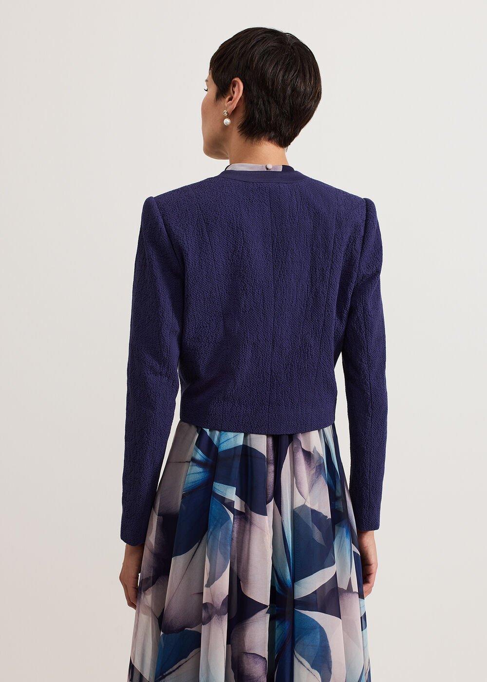 Olivia short Jacket - Navy