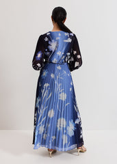 Petite Annie Dress - Blue