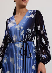 Petite Annie Dress - Blue