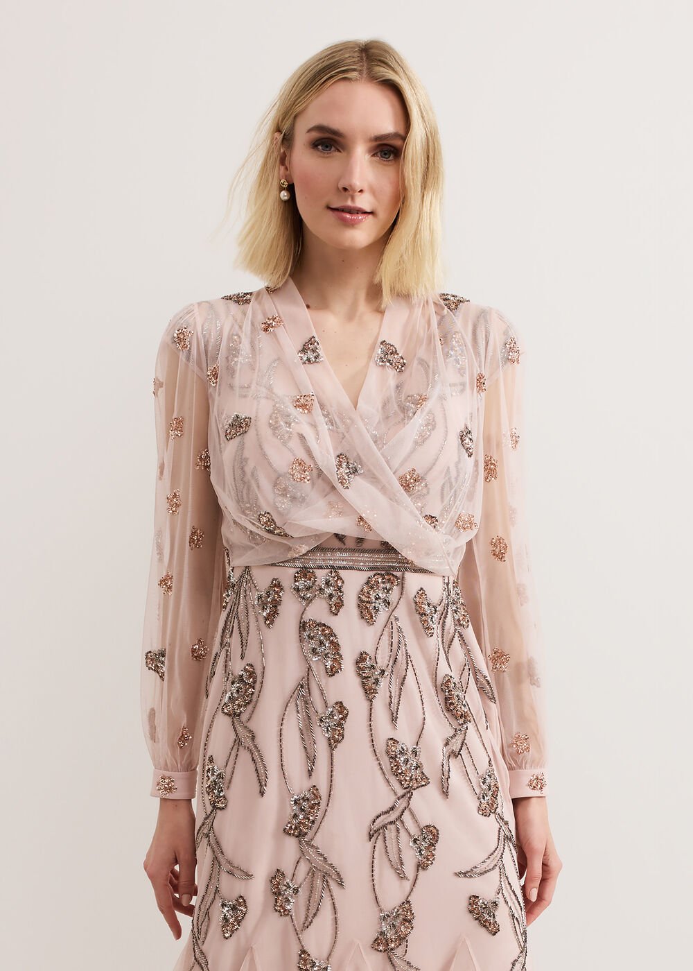 Evonne Cover Up - Pale Pink