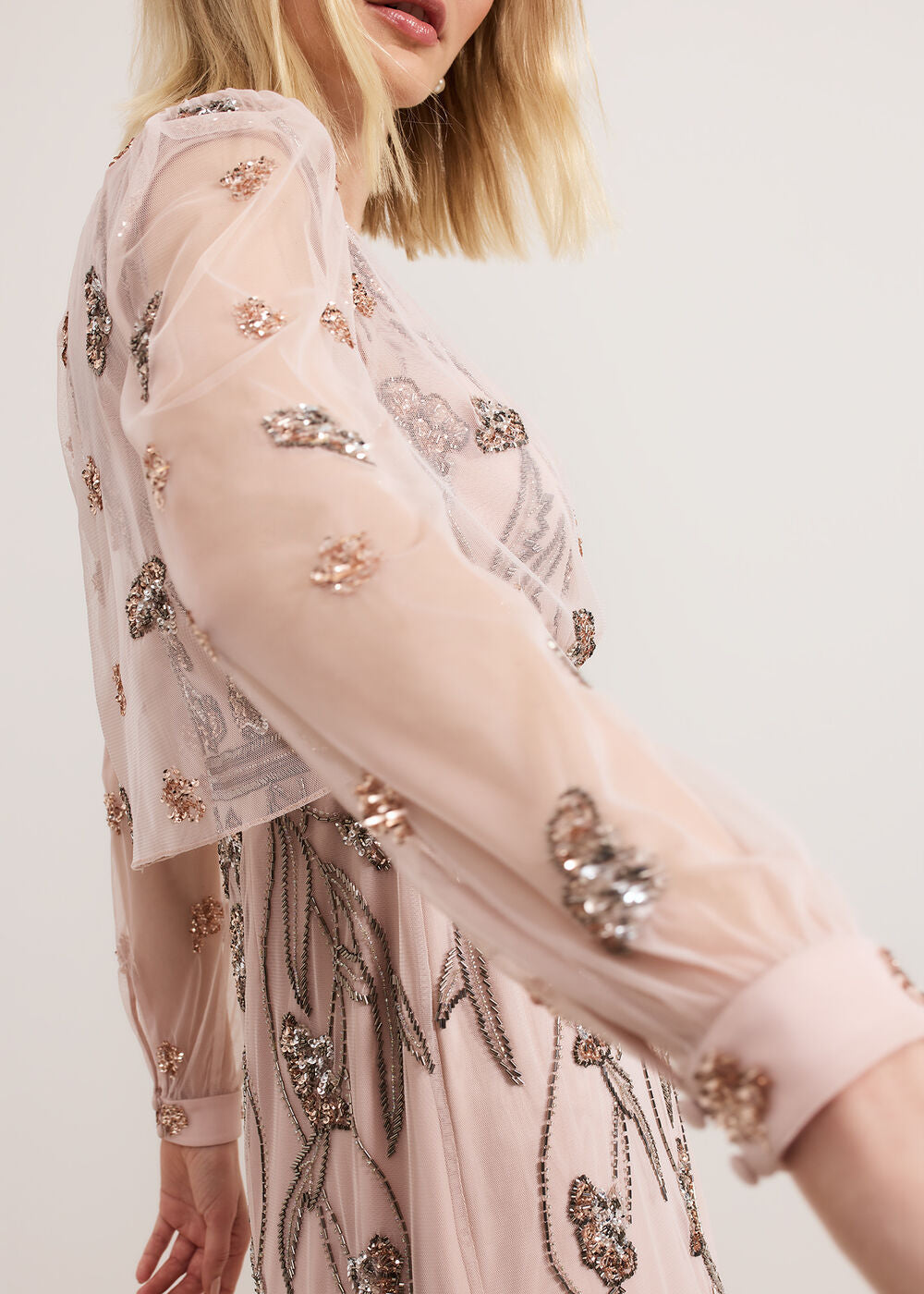 Evonne Cover Up - Pale Pink