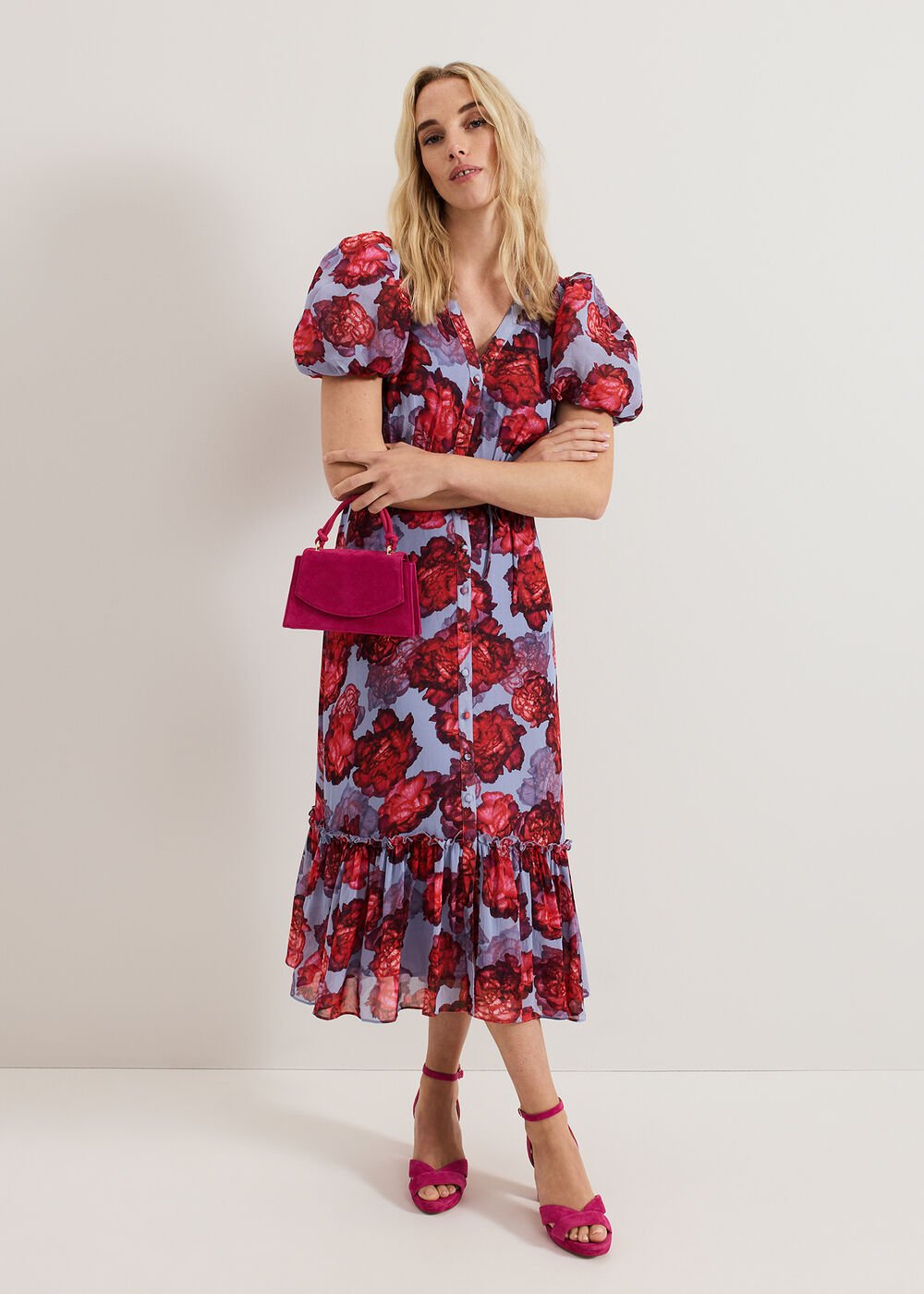 Francesca Midi Dress - Multi