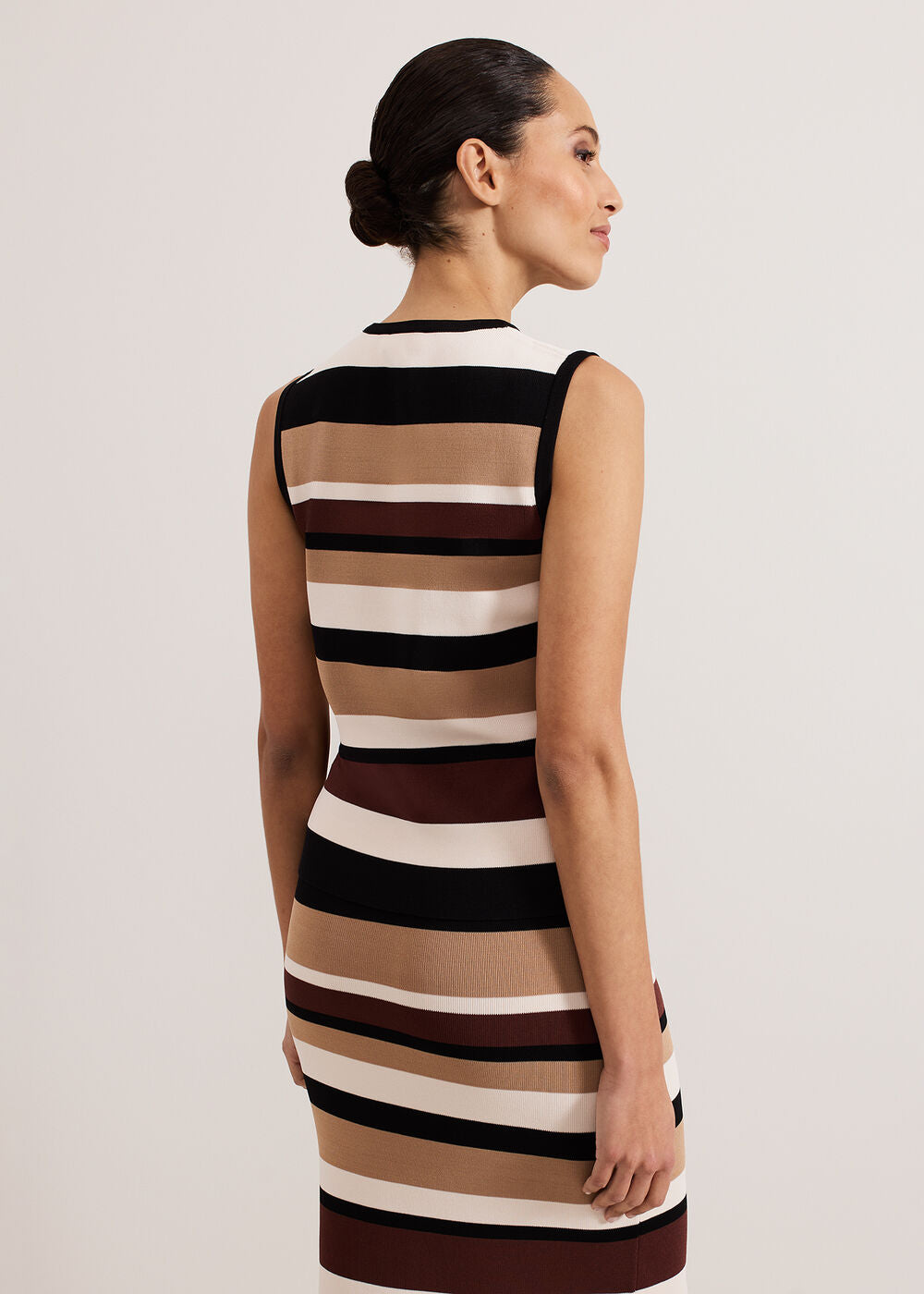 Louisa Stripe Top - Neutral