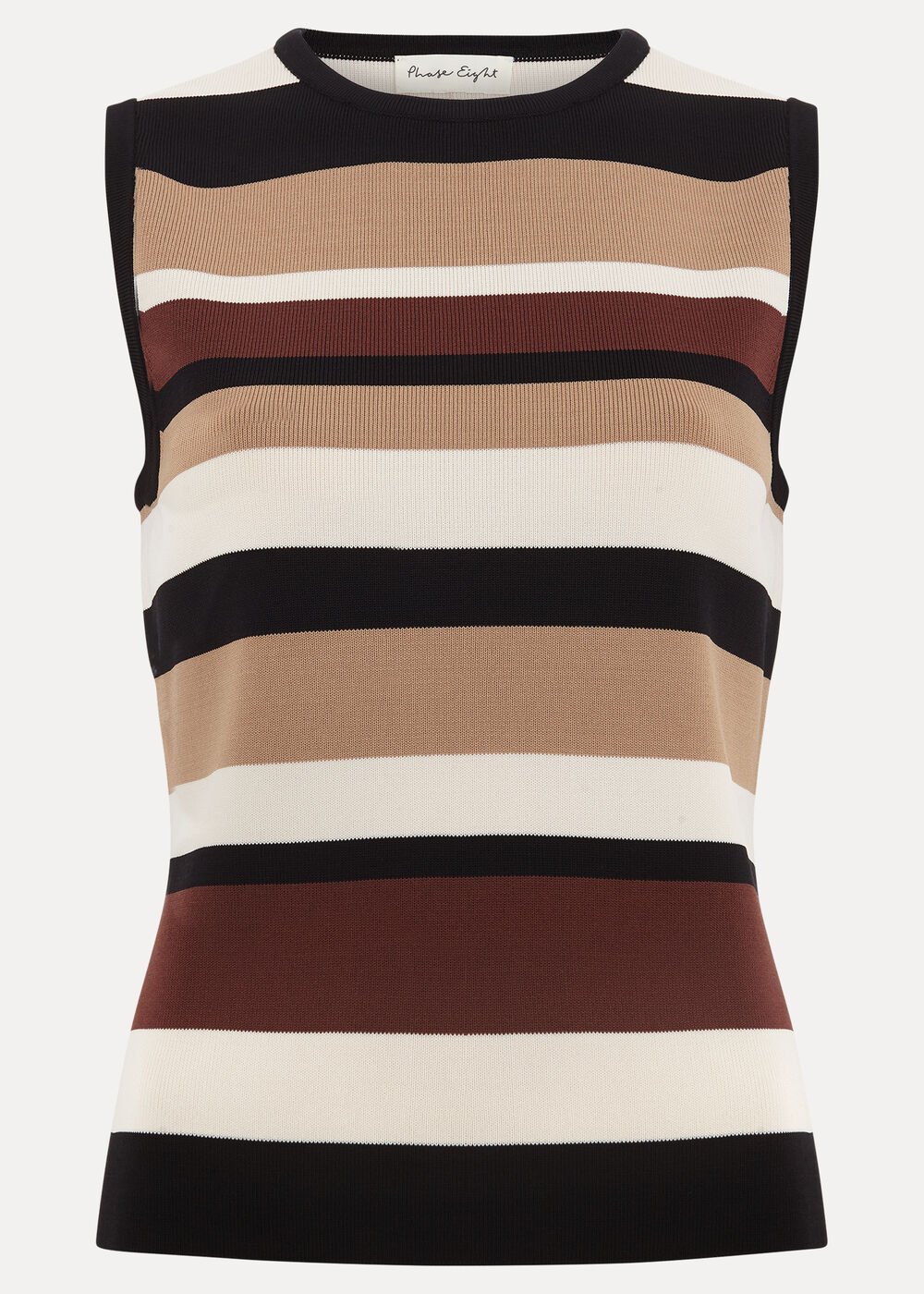 Louisa Stripe Top - Neutral