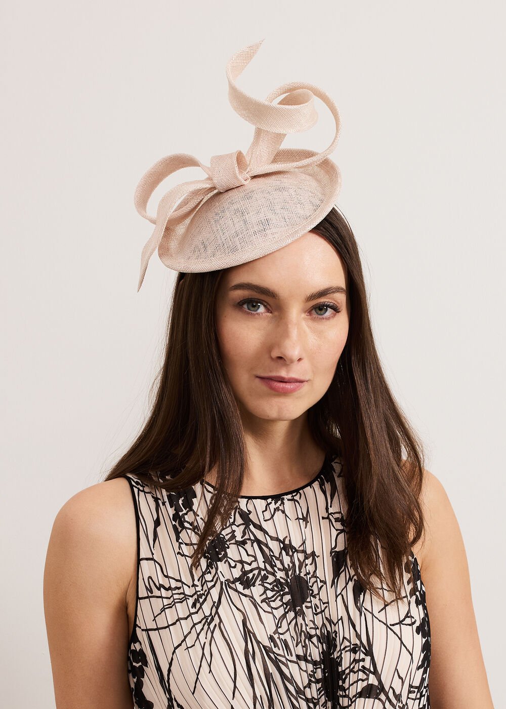 Disc Fascinator - Neutral