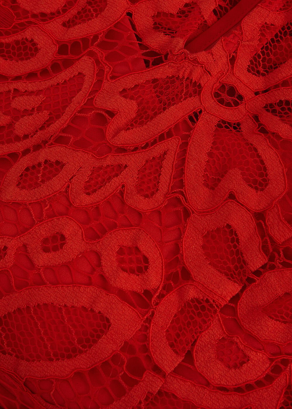 Lula Lace Dress - Red