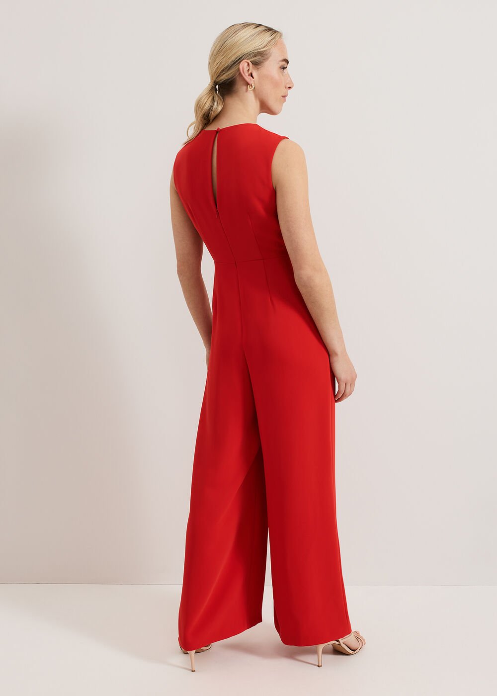 Saffron Jumpsuit - Red