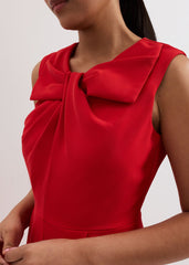 Petite Saffron Jumpsuit - Red