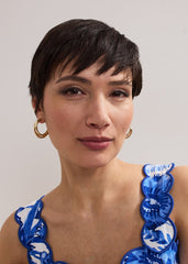 Triple Hoop Earrings - Gold